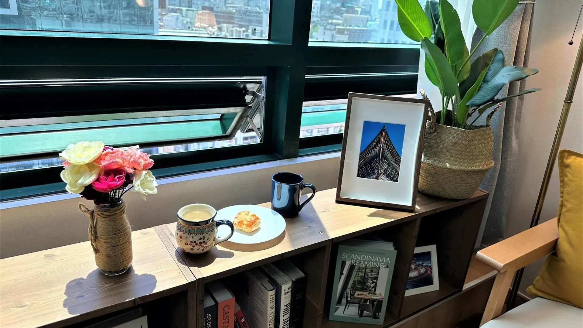 Perfect Hongdae Stay City View Сеул Апартаменты